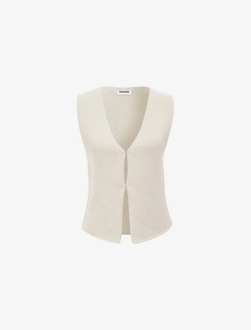 Prince Street Top | Ecru