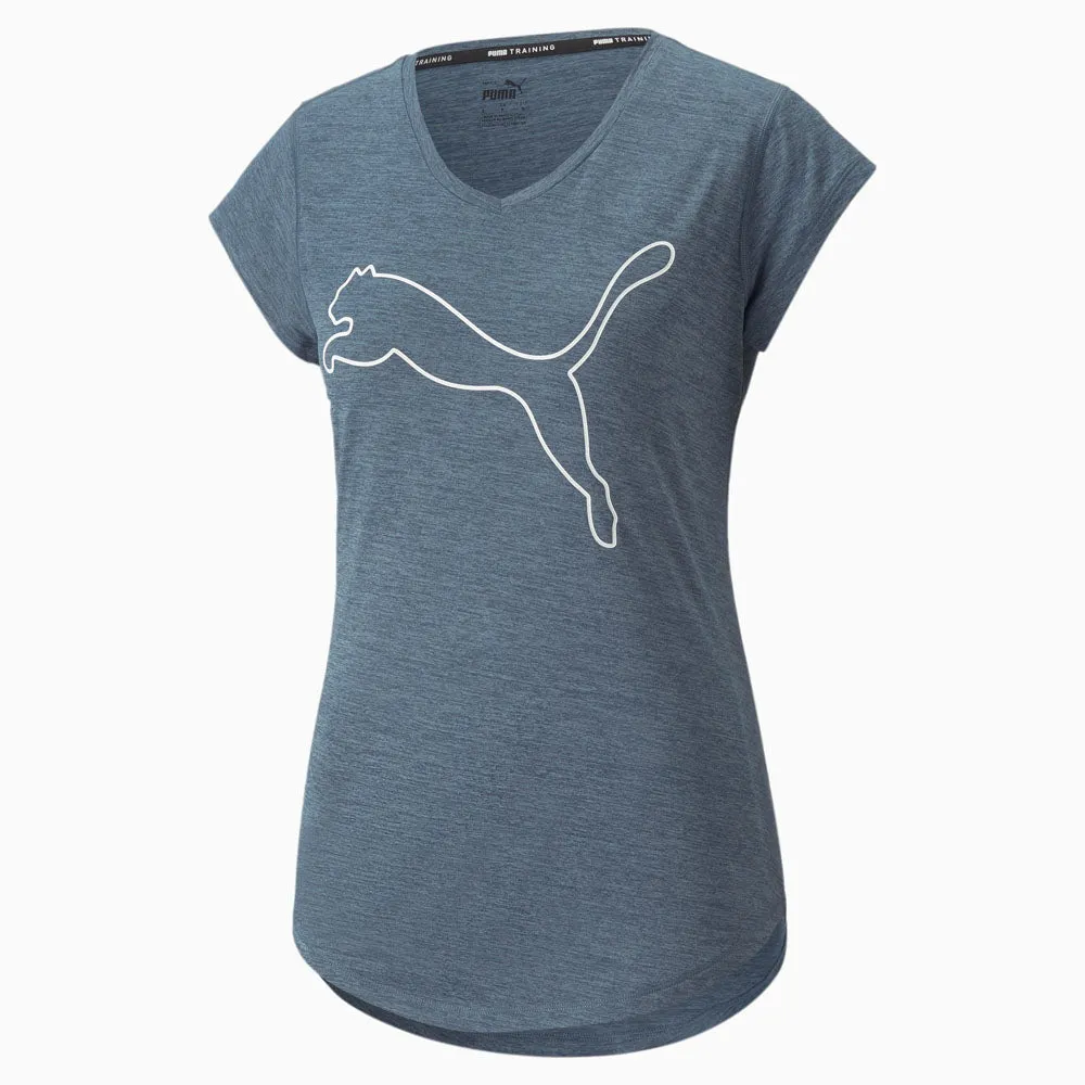 Puma Womens Favorite Heather Cat Training Tee