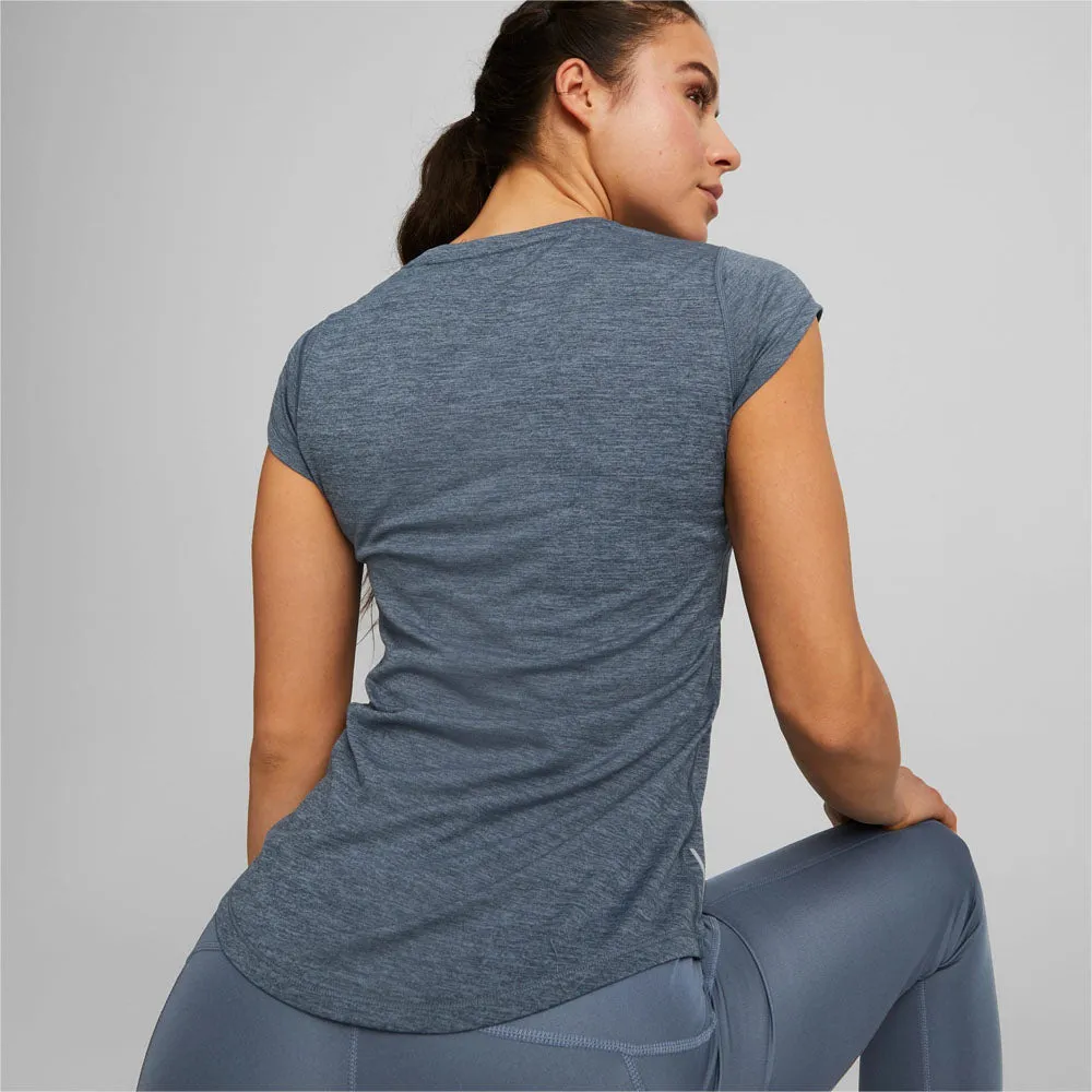 Puma Womens Favorite Heather Cat Training Tee