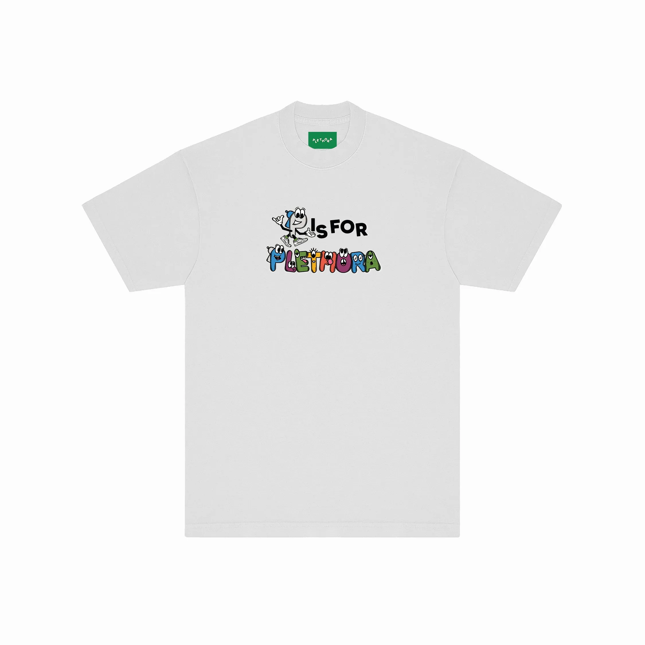 "P is for PLETHORA" Tee - Tertiary