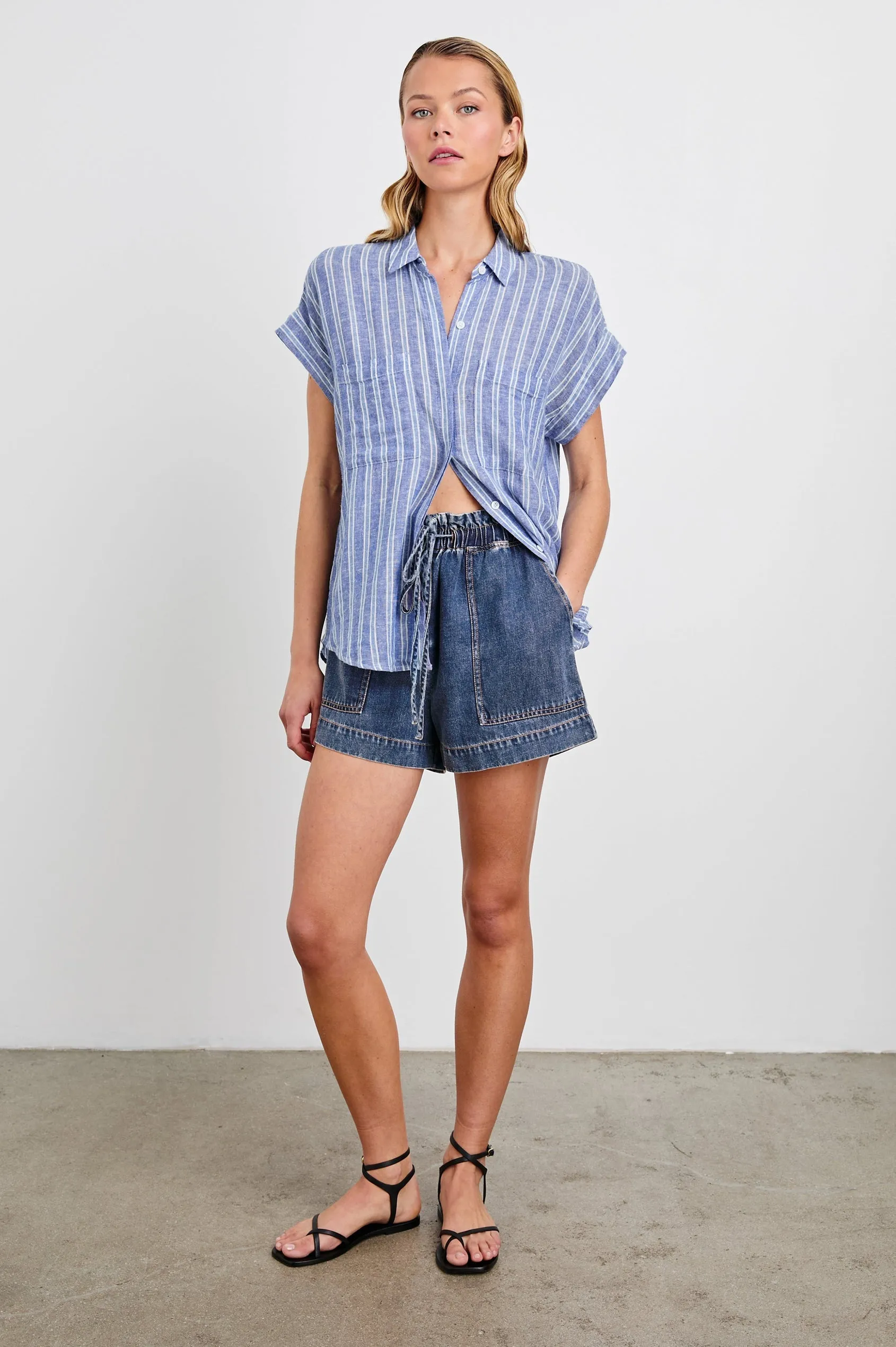 Rails Foster short Classic Blue