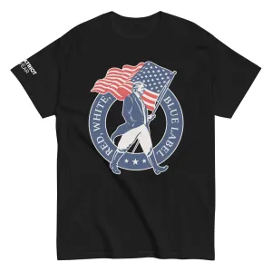 Red Blue White Label Trump Shirt