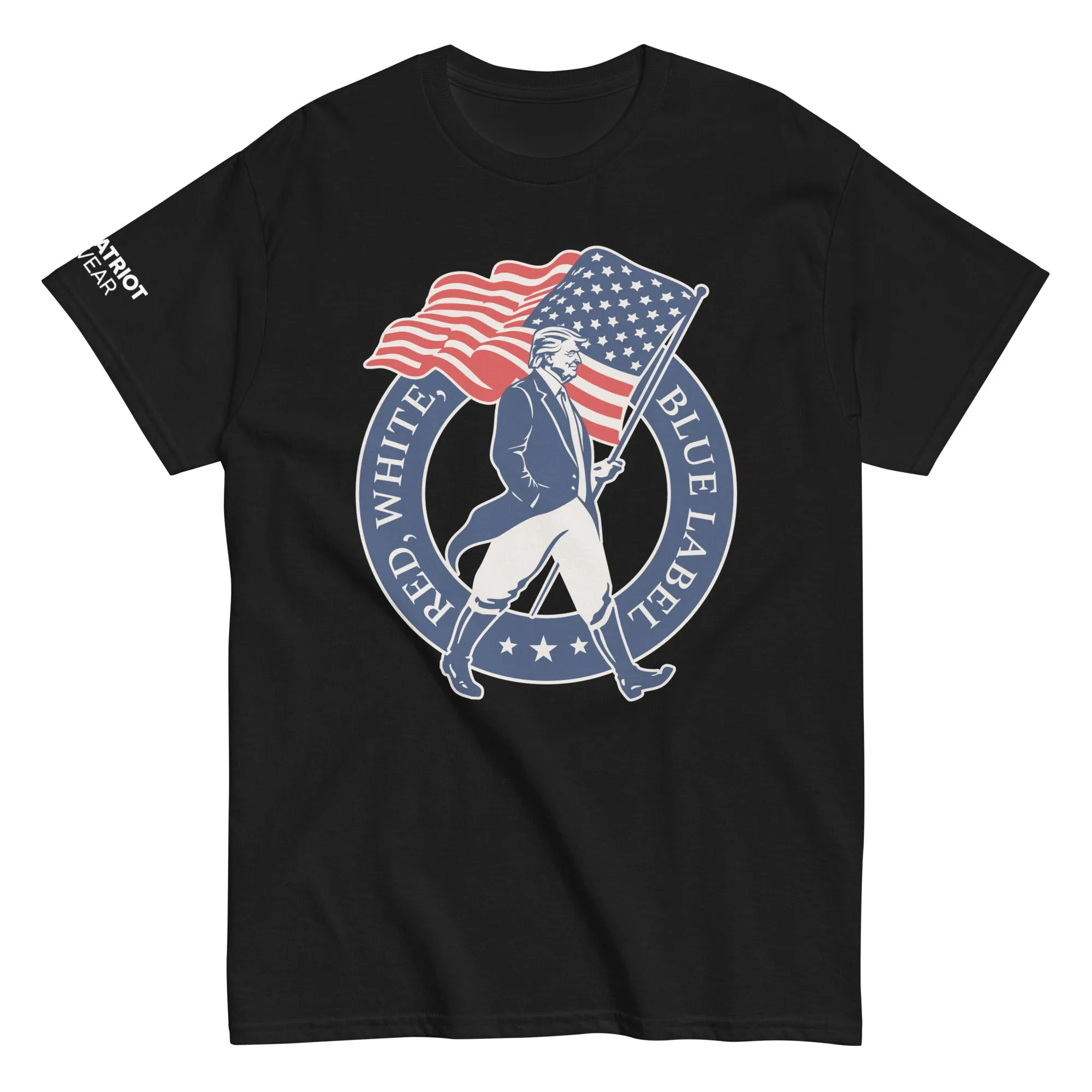 Red Blue White Label Trump Shirt