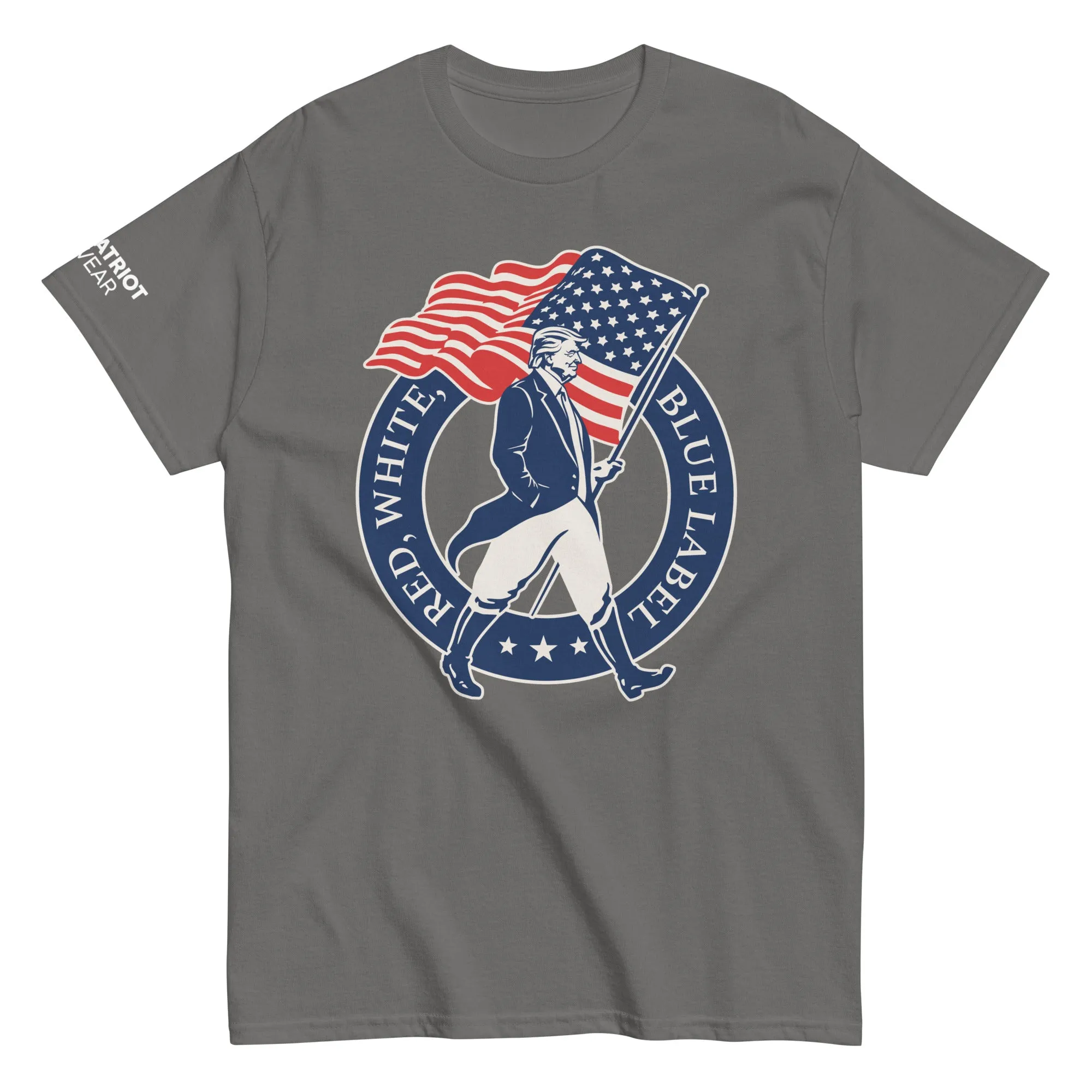 Red Blue White Label Trump Shirt
