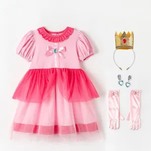 Red Ruby Princess Costume (Dress & Accessories Set) 2309OZ09