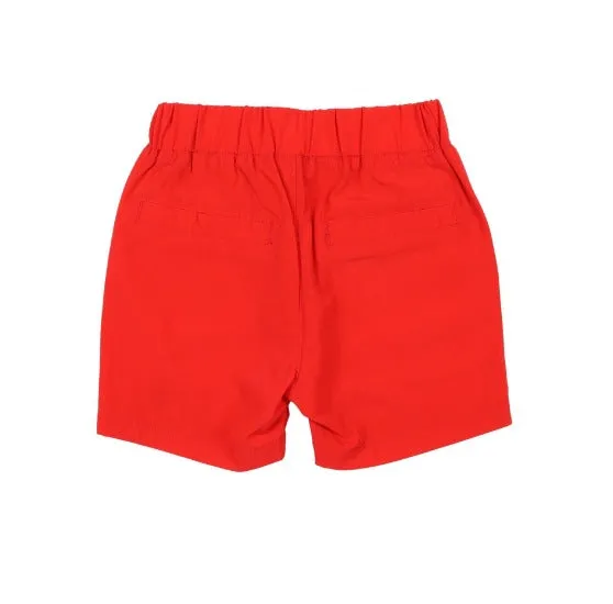 Red Shorts || Blue Quail