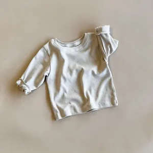 Reese Solid Tee | Beige