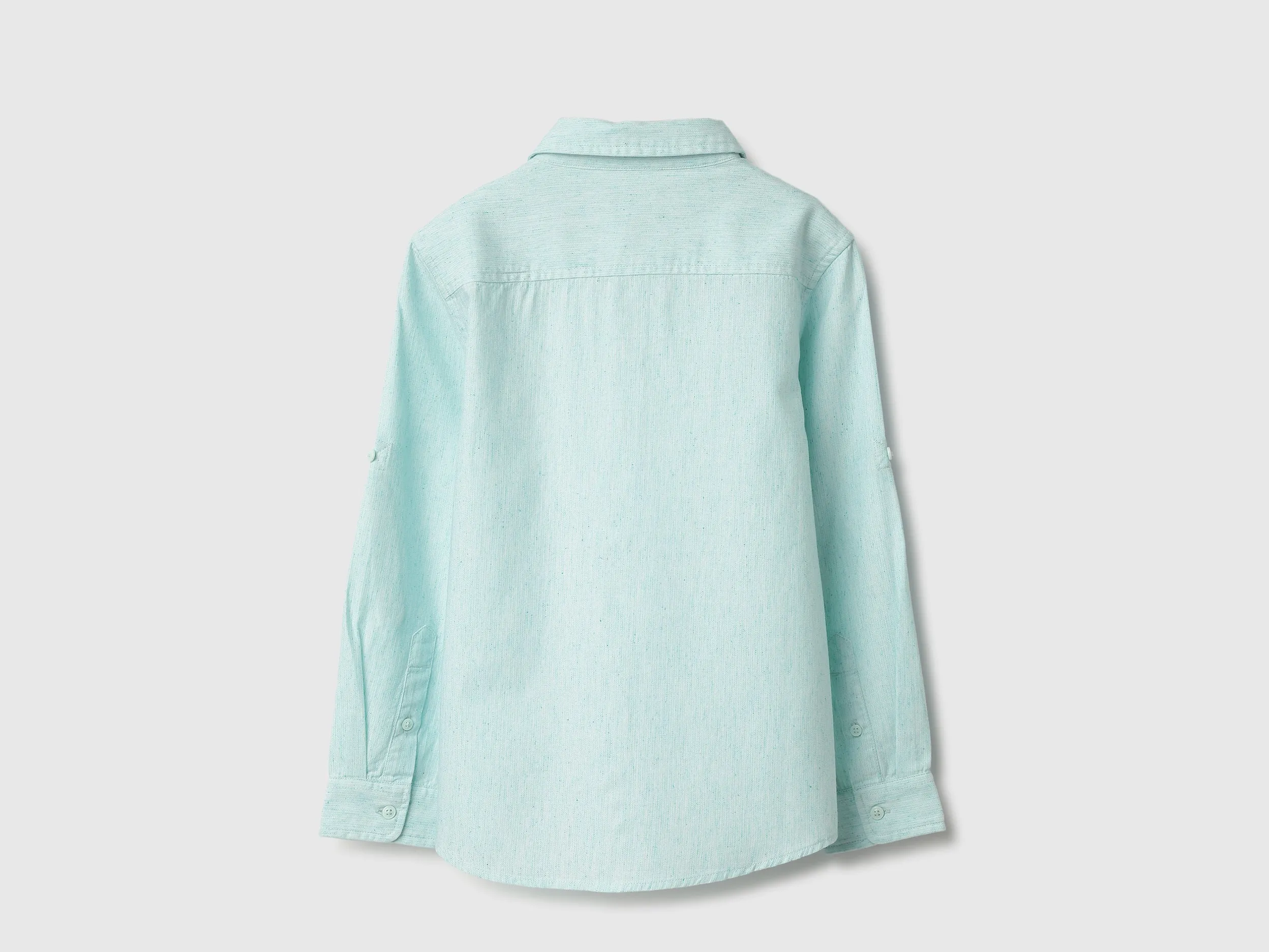 Regular Fit Spread Collar Solid Shirts