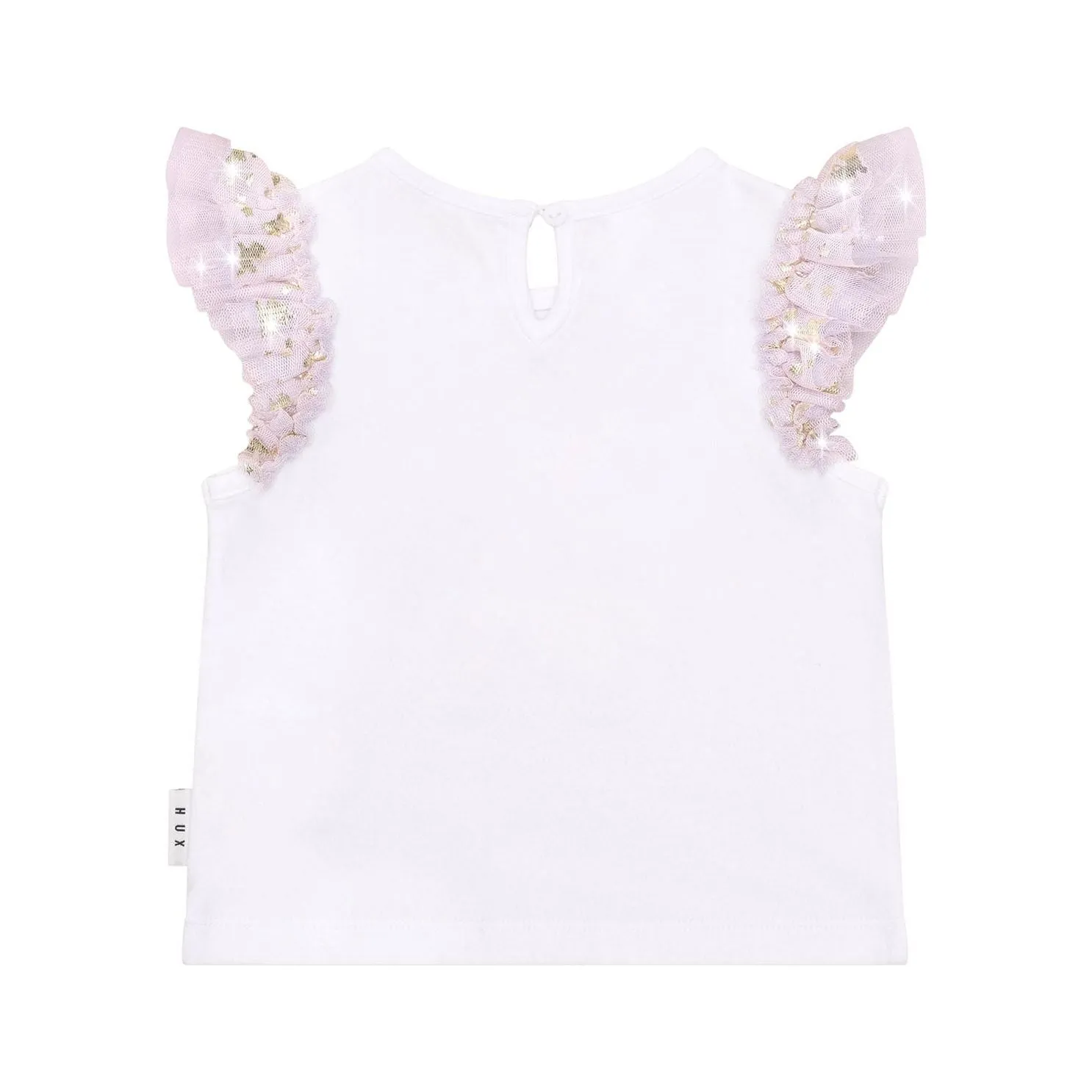 Reindeer Tulle Sleeve T-Shirt