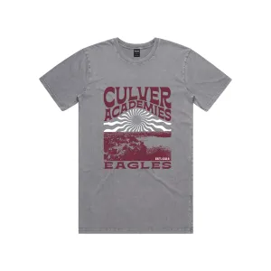 Retro Stone Wash Short Sleeve Tee - Stone