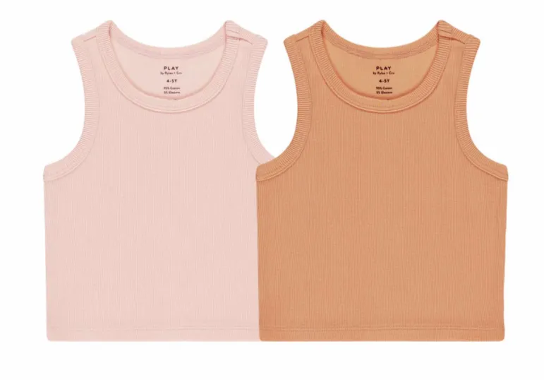 Ribbed Tank | Grapefruit