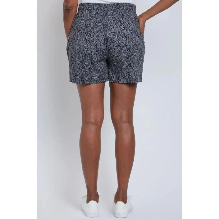 Royalty Signature Stretch Print Shorts