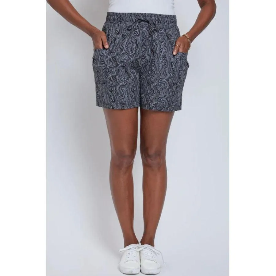 Royalty Signature Stretch Print Shorts