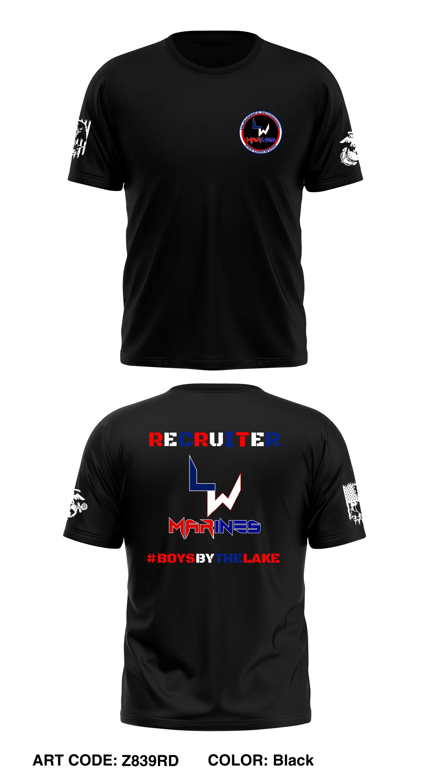 RSS LAKEWOOD Core Men's SS Performance Tee - Z839RD