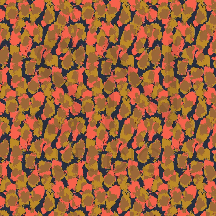 Rusty-Infused Animalskin Spot Surface