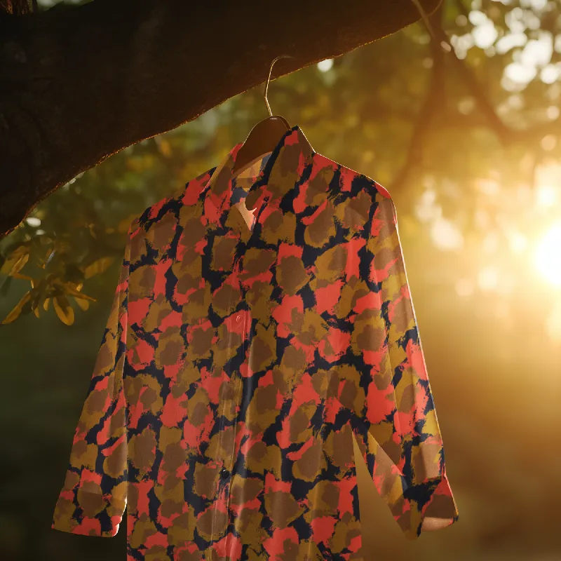 Rusty-Infused Animalskin Spot Surface