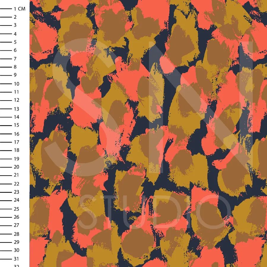 Rusty-Infused Animalskin Spot Surface