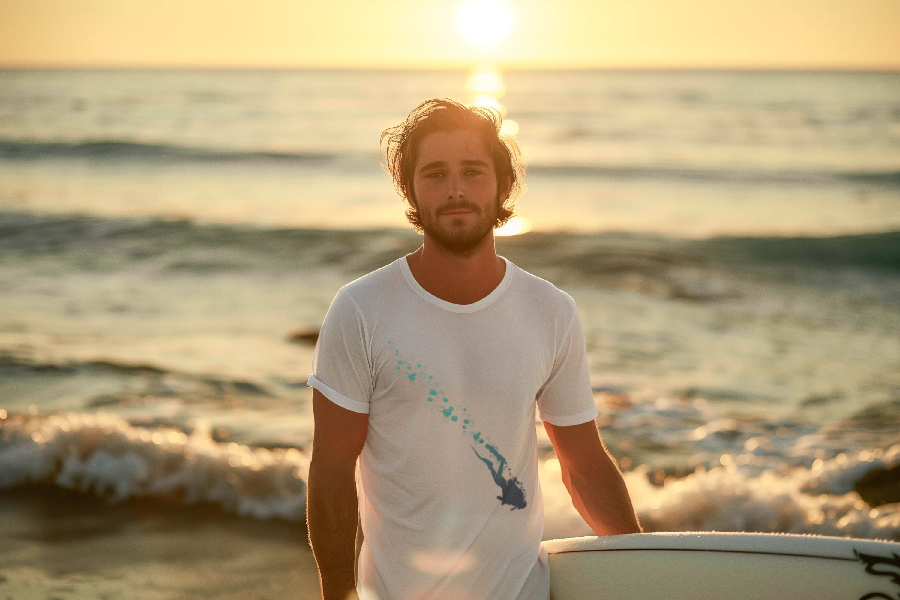 Scuba diving T-Shirt for Men | Blue ocean Diver