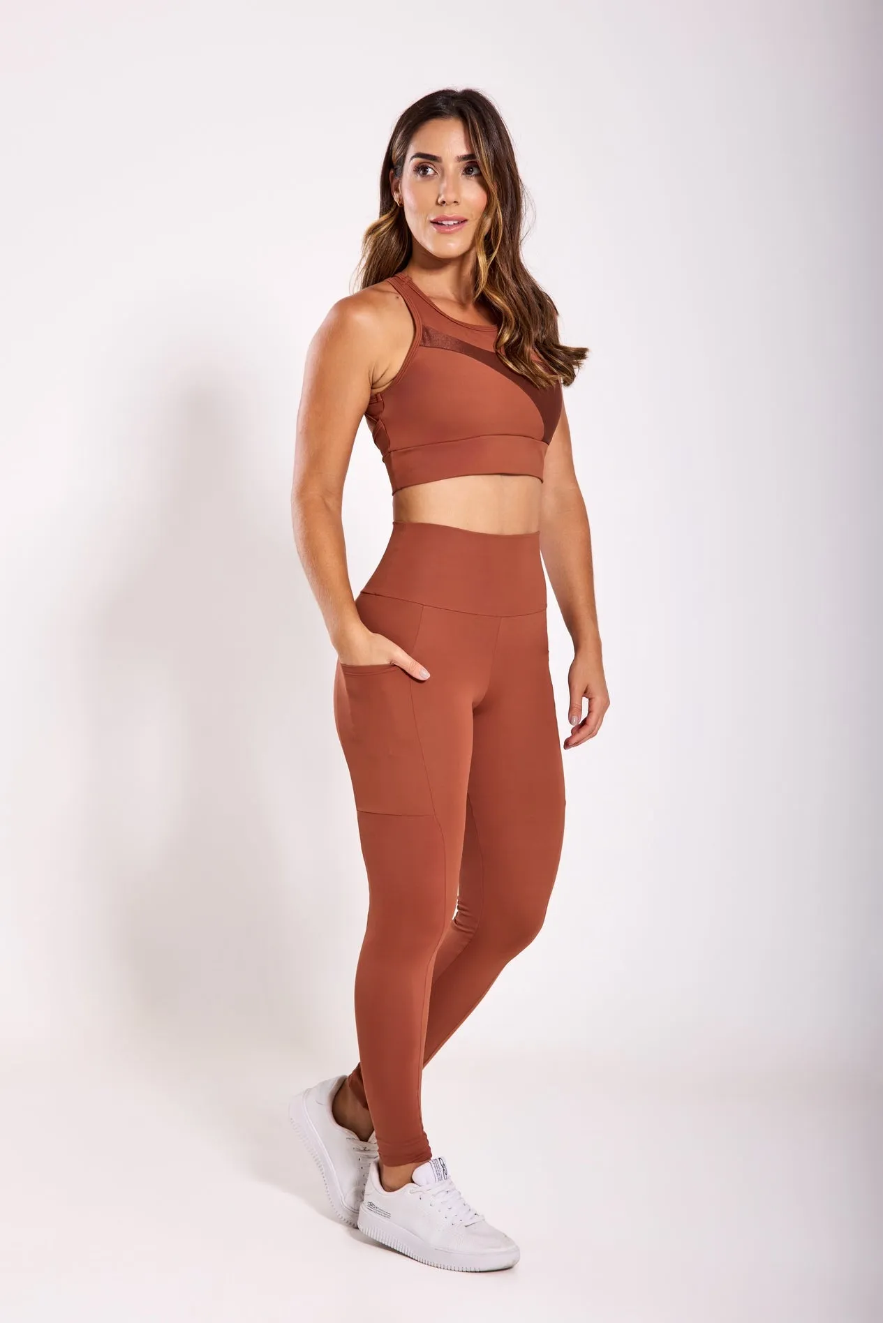 SET BOLD BROWN POCKET
