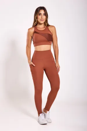 SET BOLD BROWN POCKET