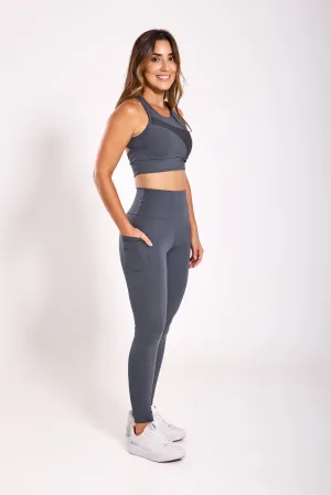 SET BOLD DARK GREY POCKET
