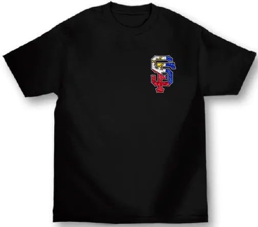 SF San Francisco Filipino Tribal 3 Stars and Sun