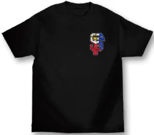 SF San Francisco Filipino Tribal 3 Stars and Sun
