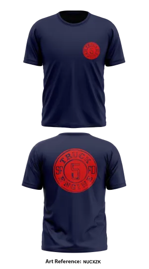 SFFD Store 1 Core Men's SS Performance Tee - nucXZK