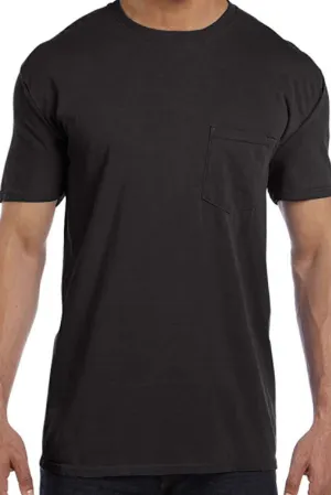 Shades of Neutral Comfort Colors Adult Ring-Spun Cotton Pocket Tee *Personalize It