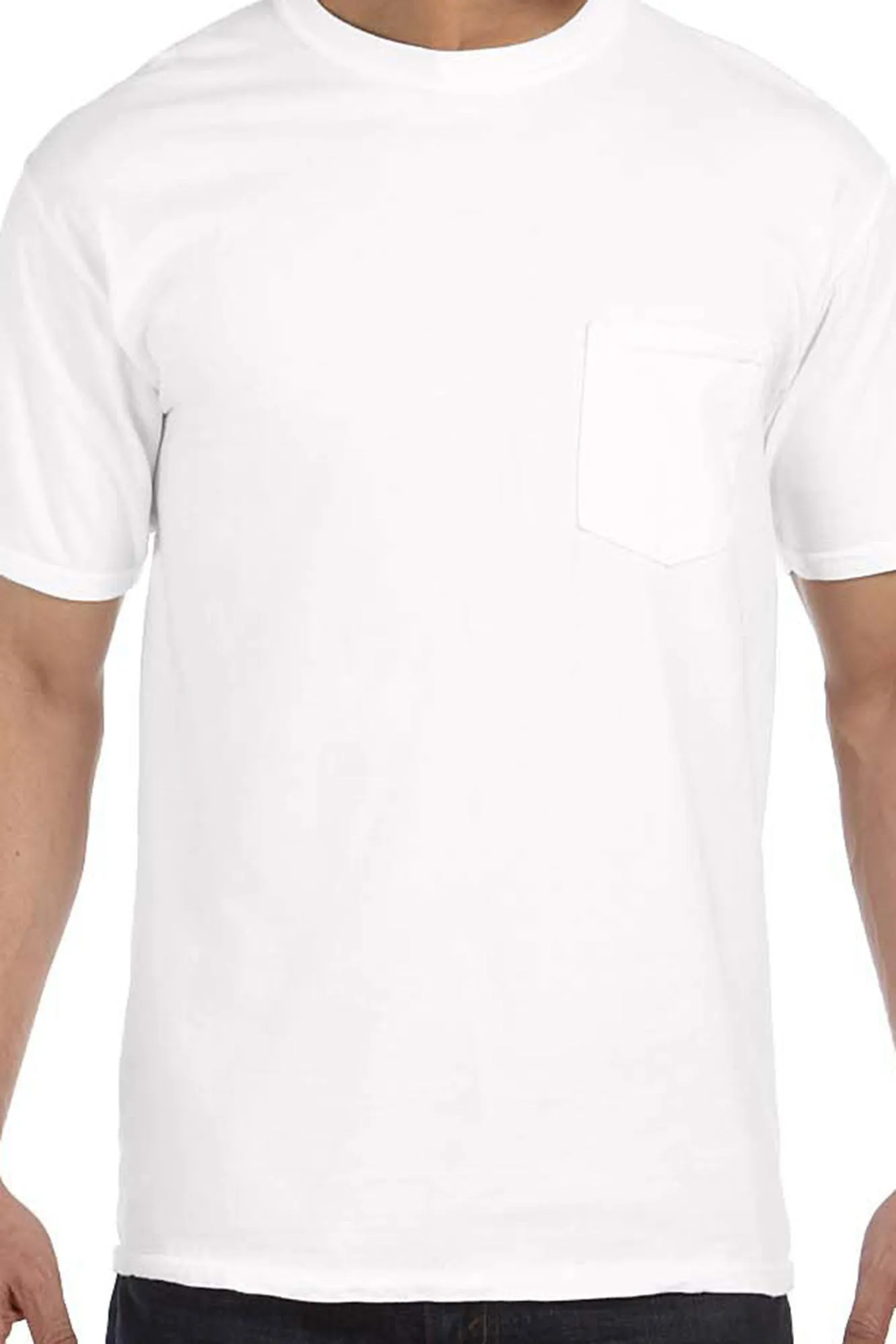 Shades of Neutral Comfort Colors Adult Ring-Spun Cotton Pocket Tee *Personalize It