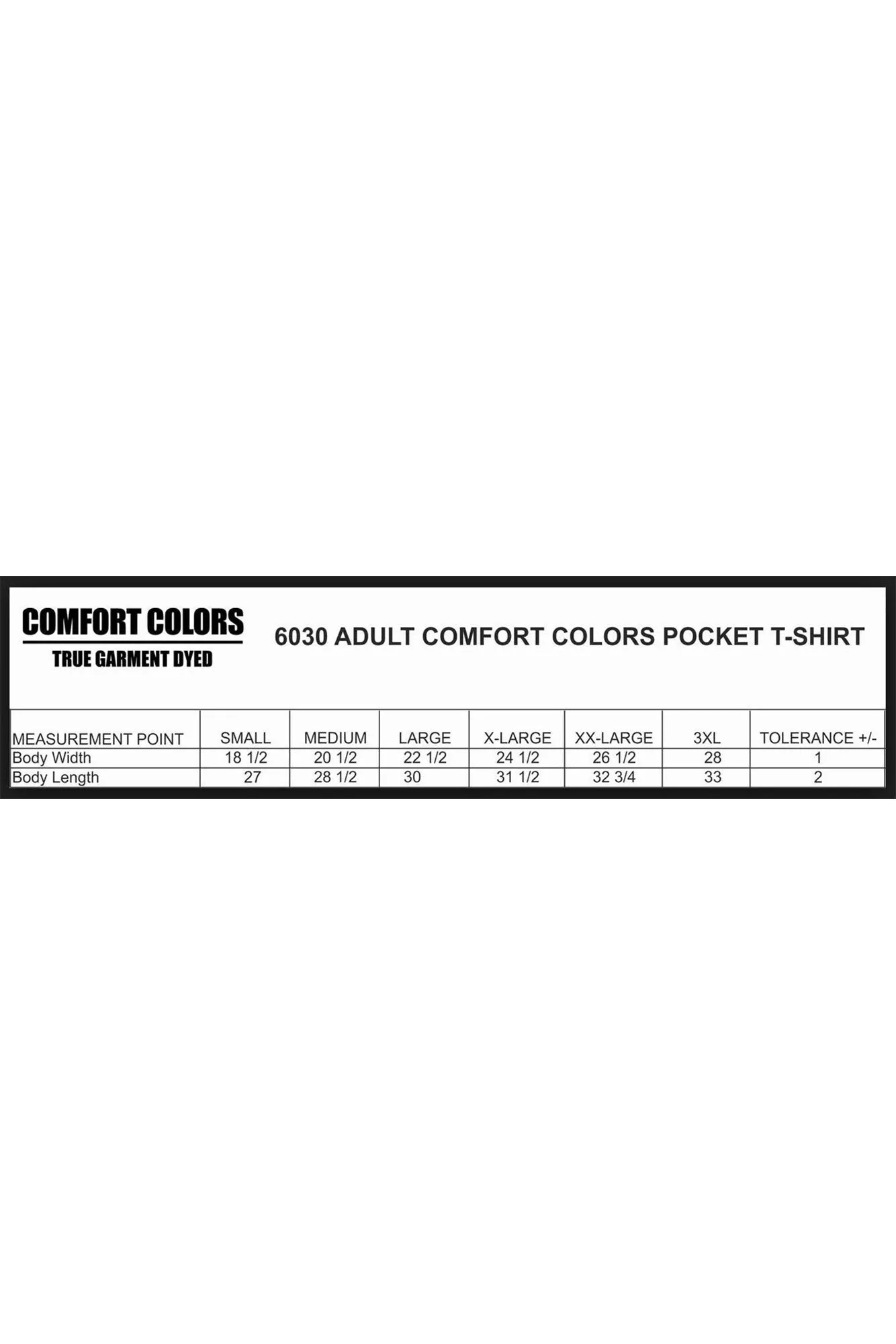 Shades of Neutral Comfort Colors Adult Ring-Spun Cotton Pocket Tee *Personalize It