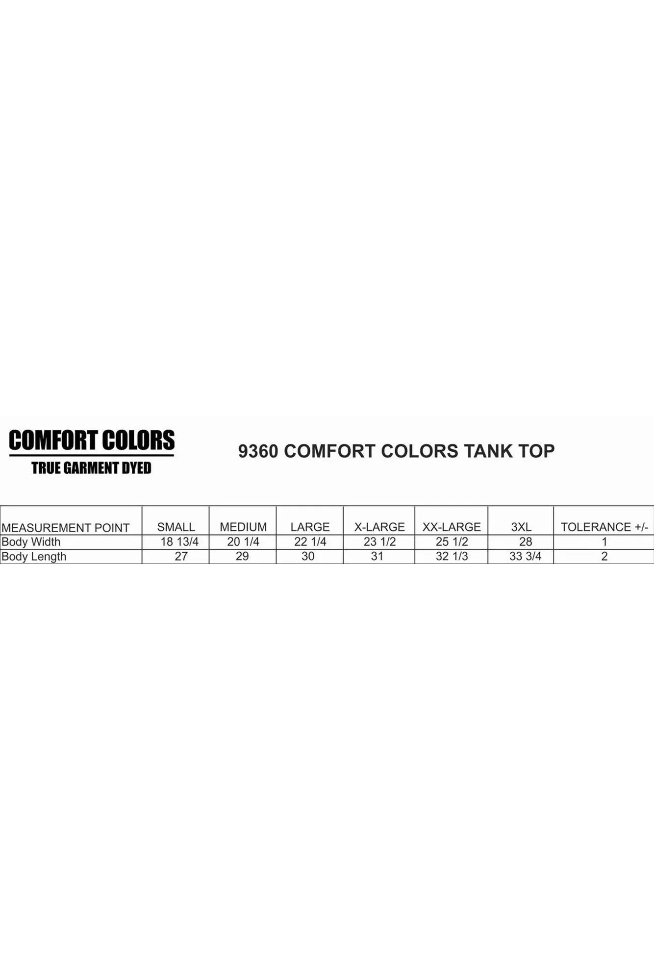 Shades of Neutral Comfort Colors Cotton Tank Top *Personalize It