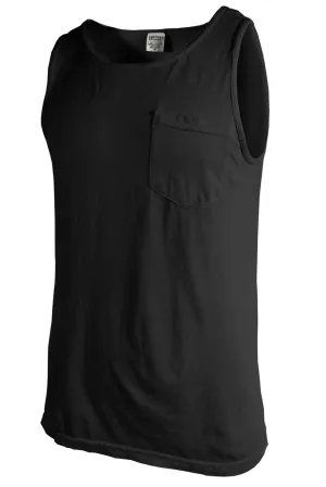 Shades of Neutral Comfort Colors Pocket Tank *Personalize It