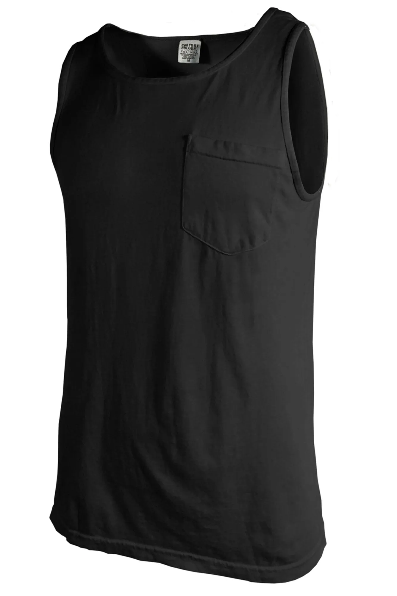 Shades of Neutral Comfort Colors Pocket Tank *Personalize It