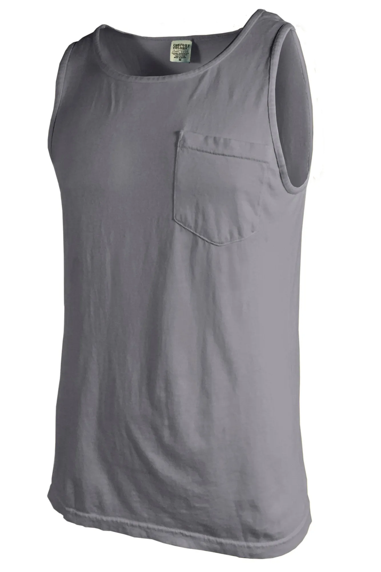 Shades of Neutral Comfort Colors Pocket Tank *Personalize It
