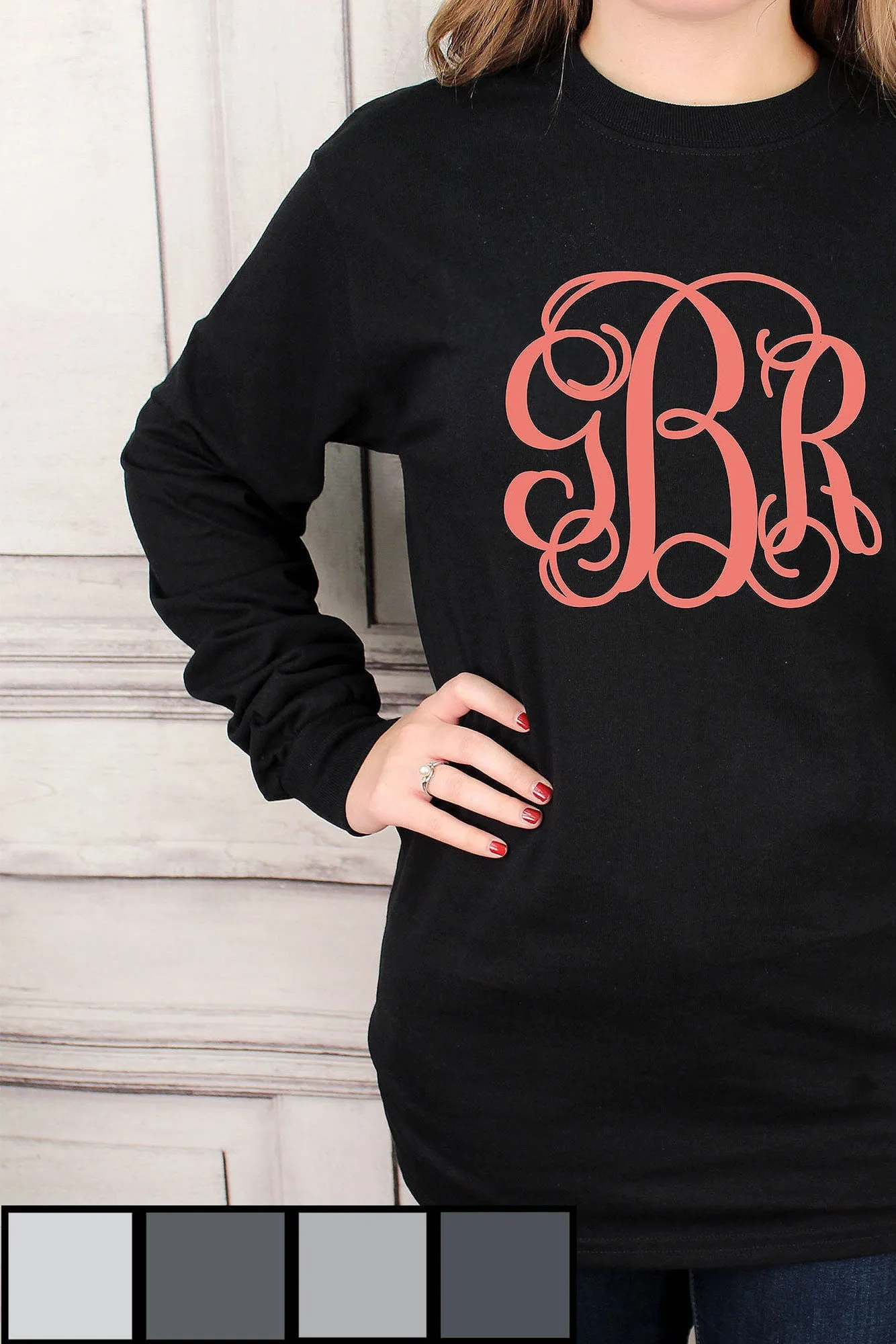 Shades of Neutral Ultra Cotton Adult Long Sleeve T-Shirt *Personalize It!