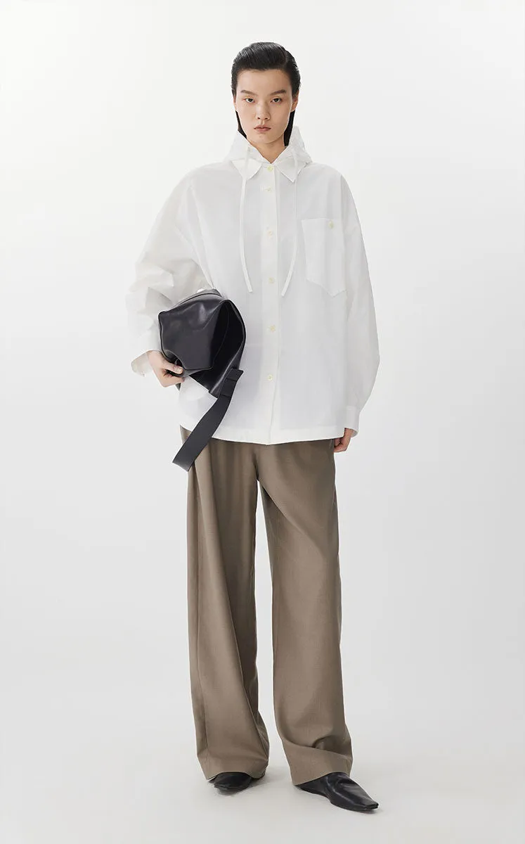 Shirt / JNBY Oversized Recycled Nylon Shirt