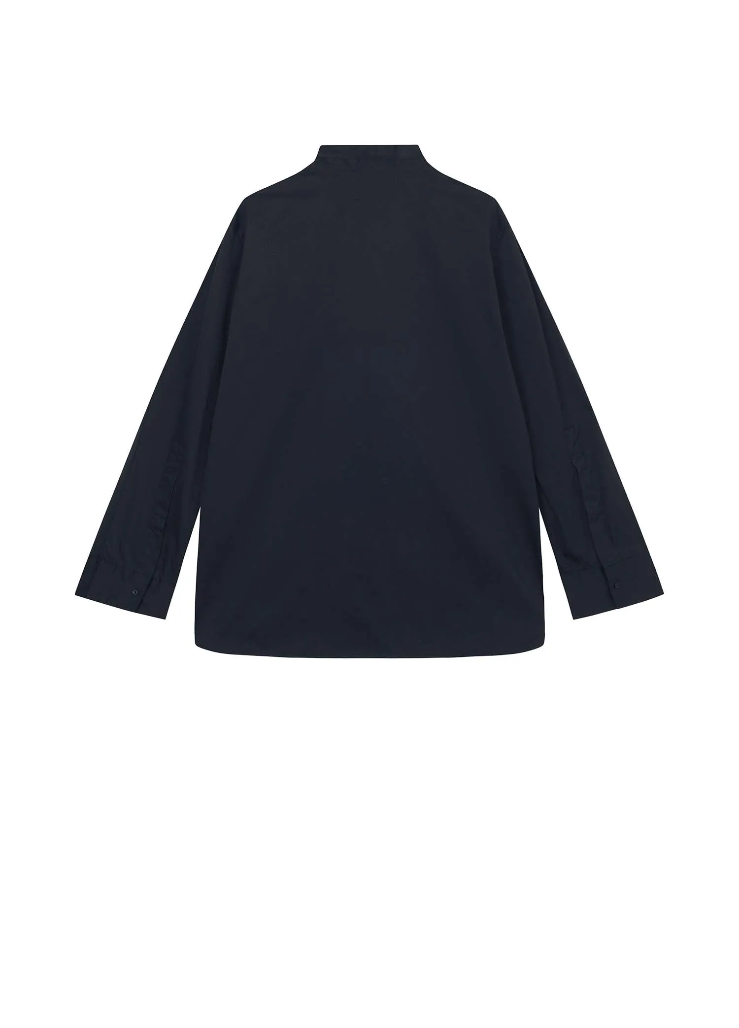 Shirts / JNBY Loose Fit Stand-Collar H-Shape Long Sleeve Shirt