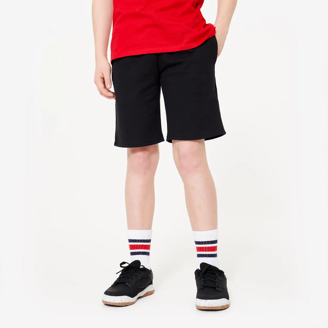 Short multisport coton enfant mixte