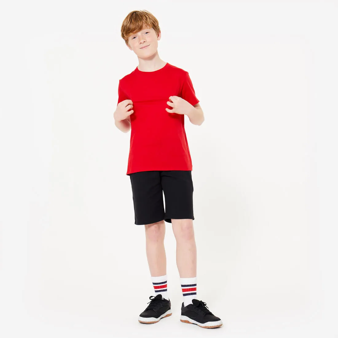 Short multisport coton enfant mixte