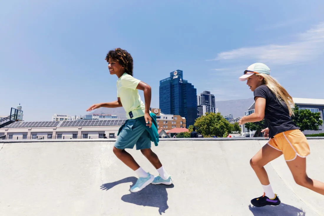 Short multisport coton enfant mixte