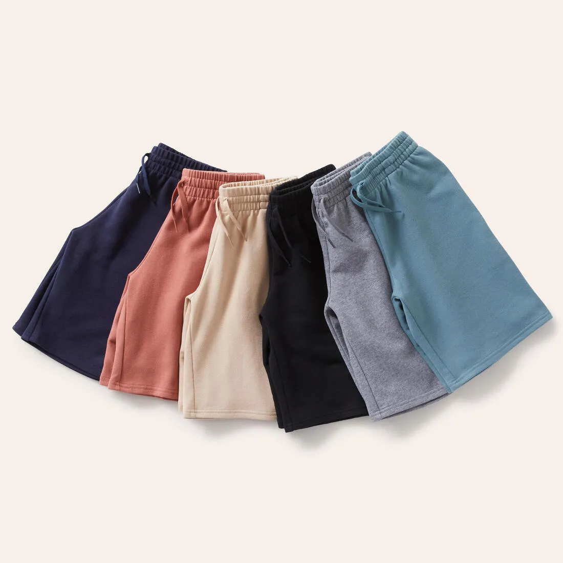 Short multisport coton enfant mixte