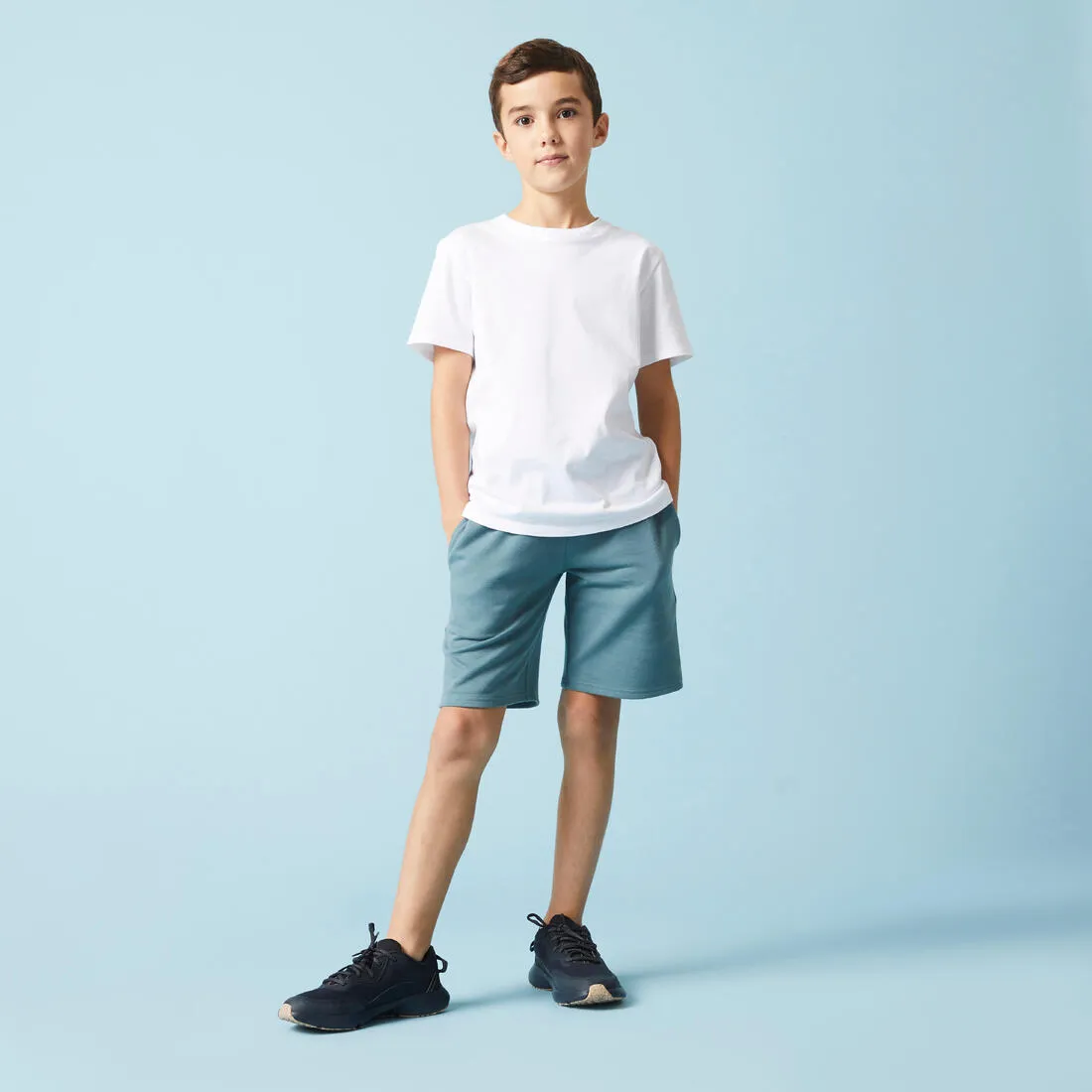 Short multisport coton enfant mixte
