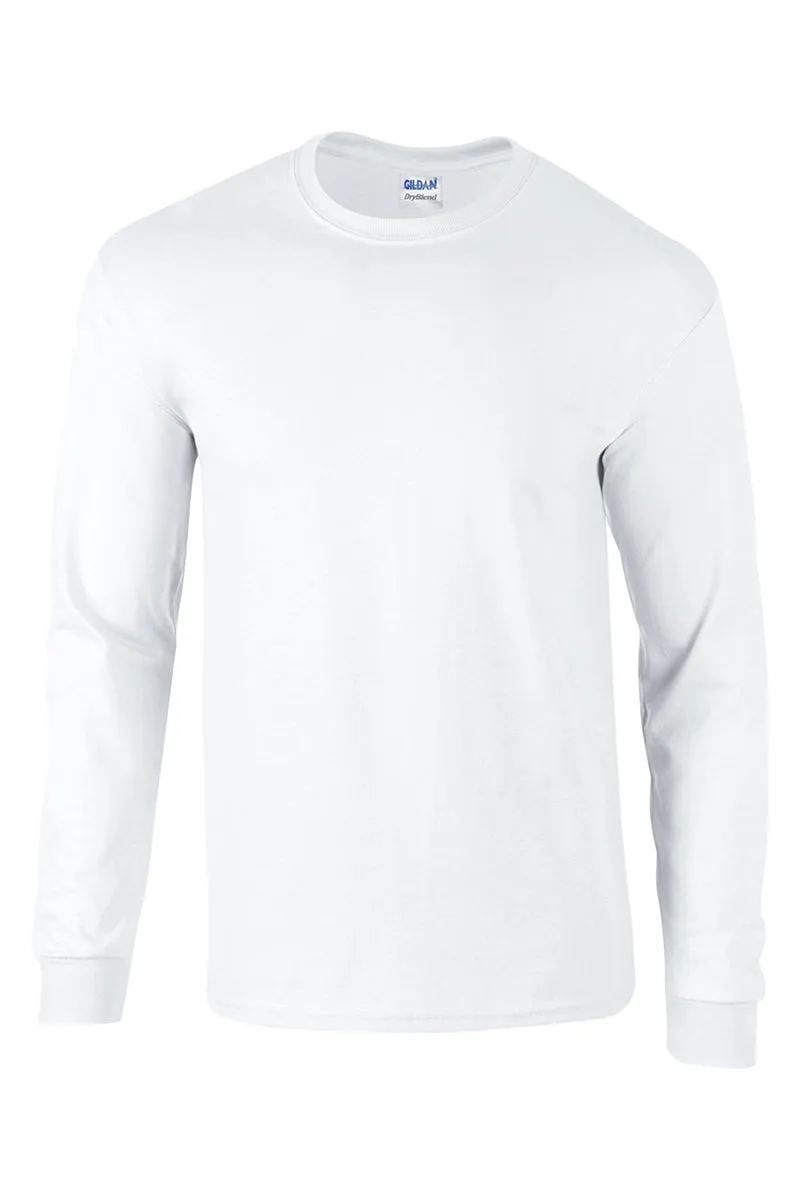 Sketch Farm Fresh Christmas Trees DryBlend Adult Long Sleeve Tee