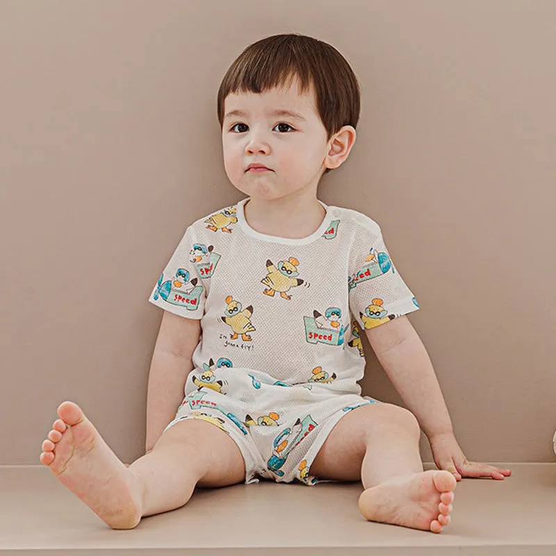 Sky Duck Short Sleeves Set (Mesh) 2309C03