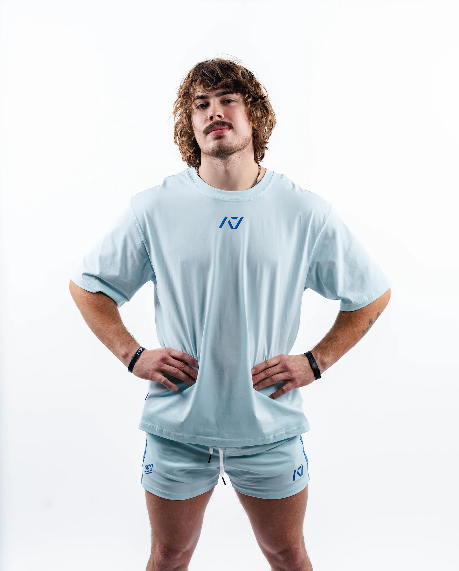Skyline DG Over-Fit Unisex Non Bar Grip Shirt - Blue