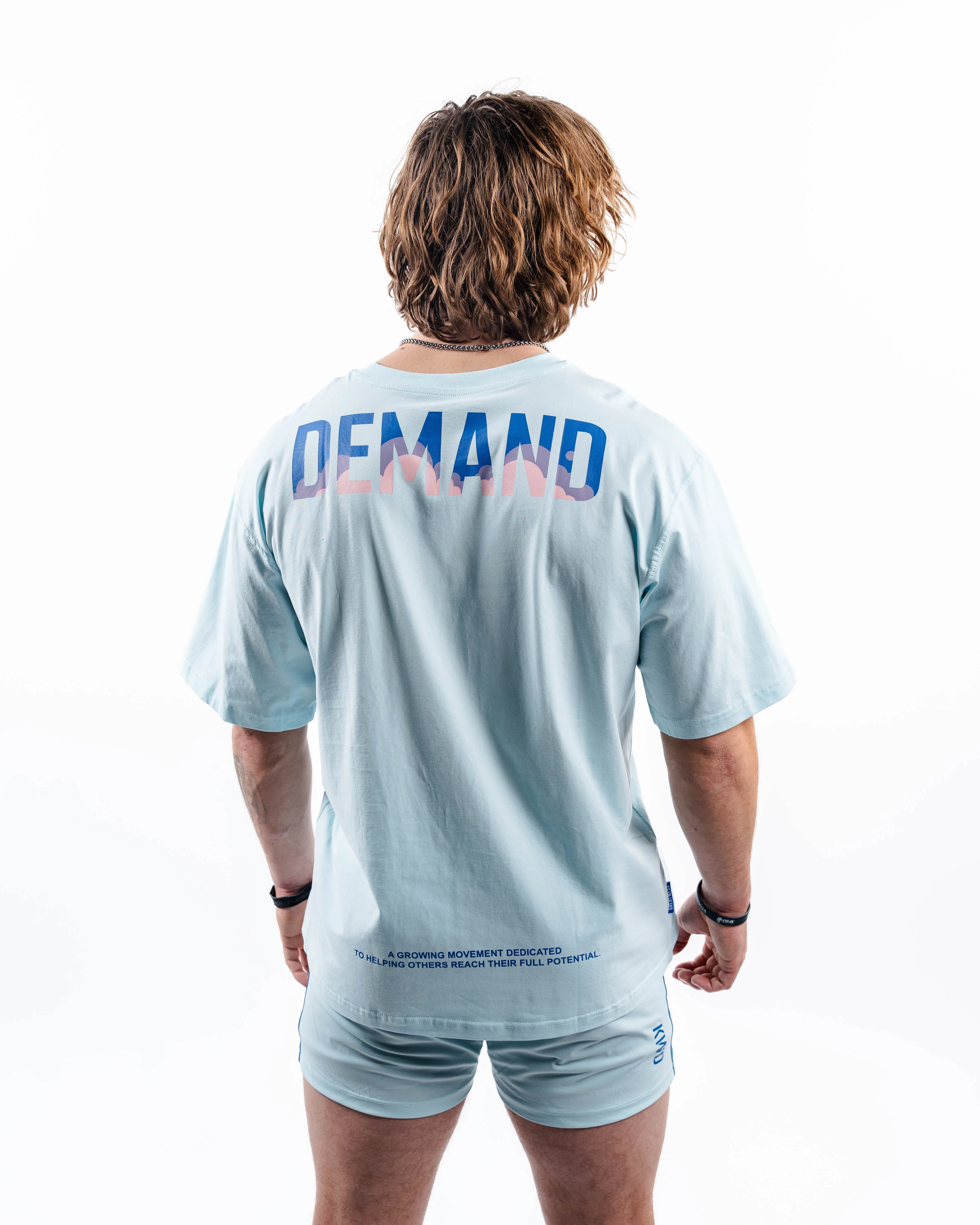 Skyline DG Over-Fit Unisex Non Bar Grip Shirt - Blue