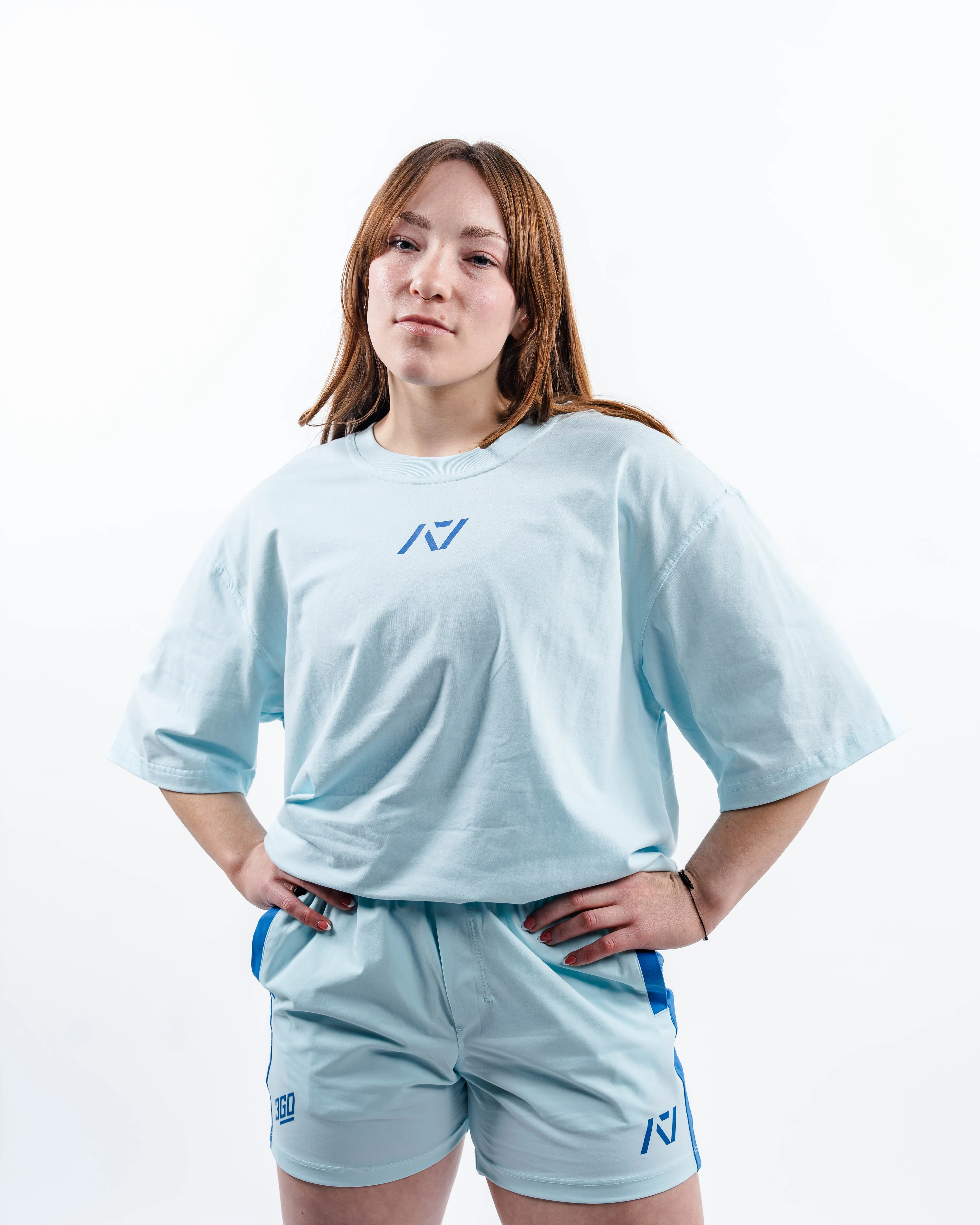 Skyline DG Over-Fit Unisex Non Bar Grip Shirt - Blue