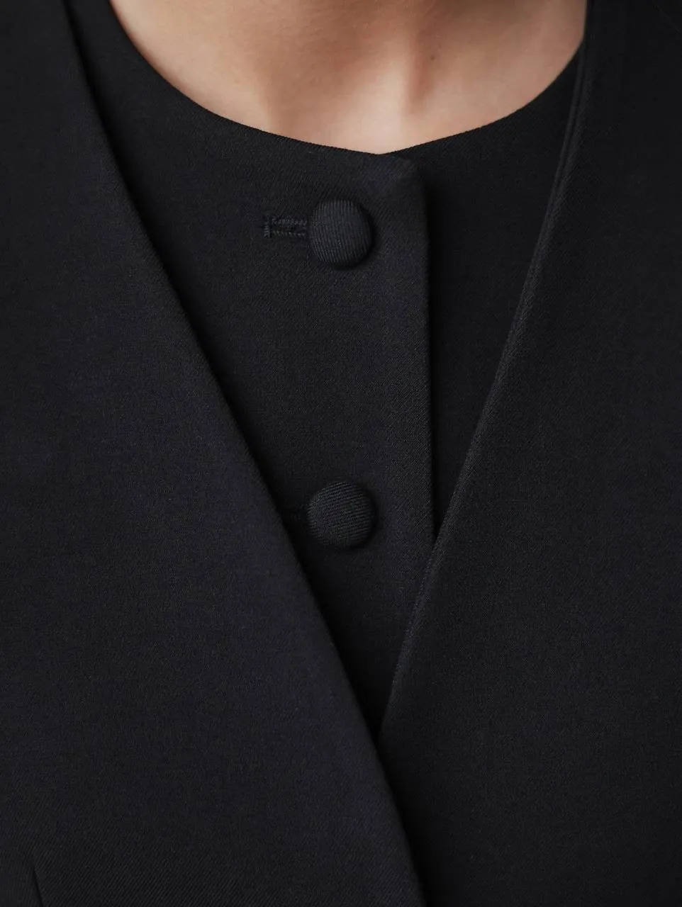 Sleeveless Tailored Vest