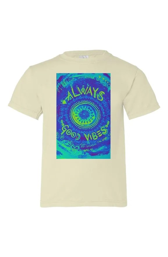 SMF Yellow Organic Vibes Kids Tee